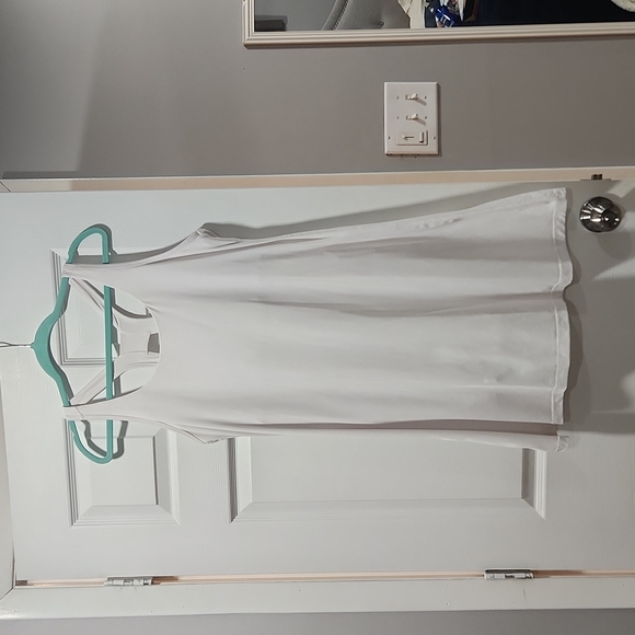 White Athletic Dress - Picture 1 of 4